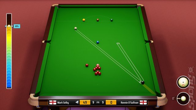 Snooker 19: The Official Video Game - PS4 Screen