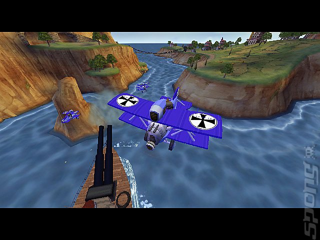 Snoopy vs. the Red Baron - PC Screen