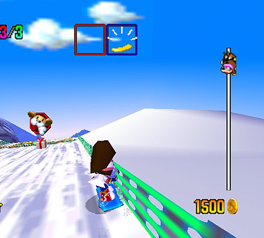 Snowboard Kids 2 - N64 Screen