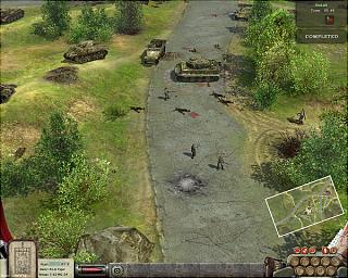 Soldiers: Heroes of World War II - PC Screen