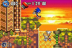 Sonic Advance 3 - GBA Screen