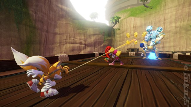Sonic Boom: Rise of Lyric - Wii U Screen