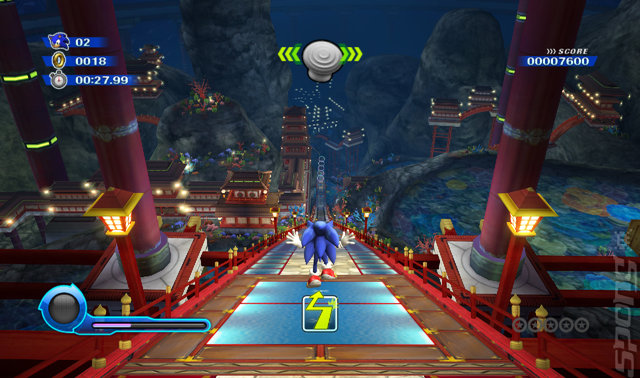 Sonic Colours - Wii Screen