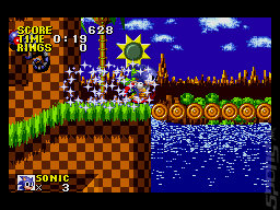 Sonic The Hedgehog: Genesis - GBA Screen