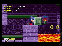 Sonic The Hedgehog: Genesis - GBA Screen