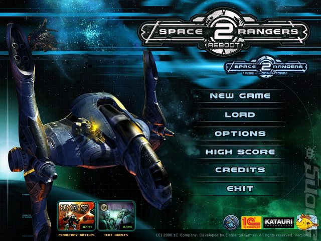 Space Rangers 2: ReBoot - PC Screen