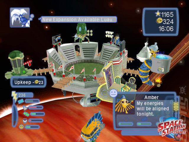 Space Station Tycoon - Wii Screen