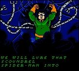 Spider-man: Return of the Sinister Six - Game Boy Color Screen
