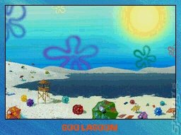 SpongeBob Squarepants Boating Bash - DS/DSi Screen