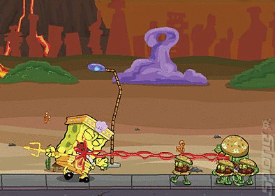 SpongeBob Squarepeants: Clash of Triton - Mac Screen