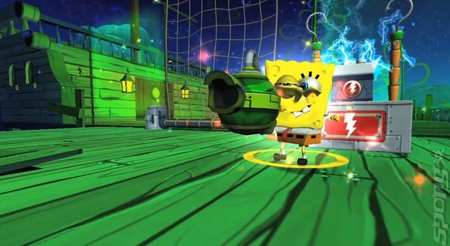 SpongeBob SquarePants: Plankton's Robotic Revenge - Wii U Screen