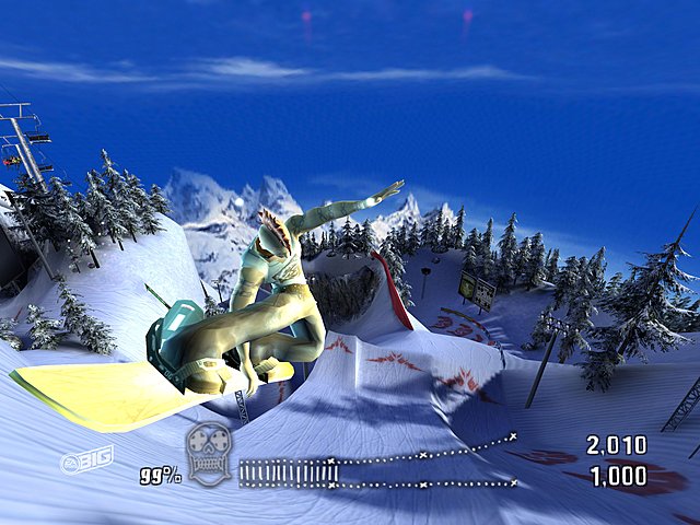 SSX On Tour - PS2 Screen