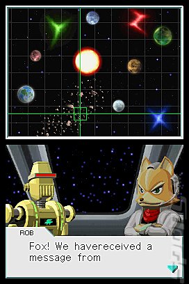 Star Fox Command - DS/DSi Screen