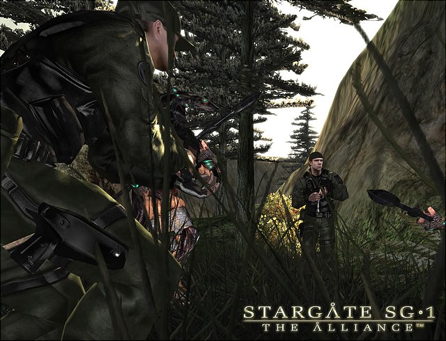 Stargate SG-1: The Alliance - PS2 Screen
