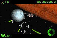 Star Wars: Flight of the Falcon - GBA Screen