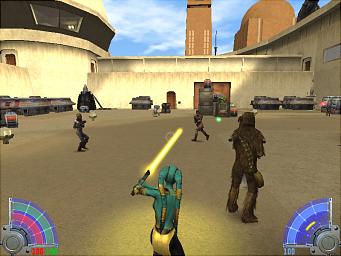 Star Wars Jedi Knight: Jedi Academy - PC Screen