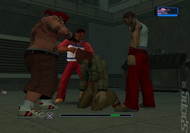 State of Emergency 2 - PS2 Screen