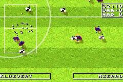 Steven Gerrard's Total Soccer 2002 - GBA Screen