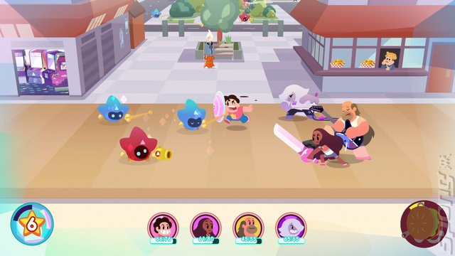 Steven Universe: Save The Light & OK K.O.! Let's Play Heroes - Switch Screen