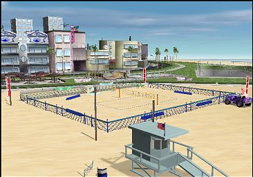 Summer Heat Beach Volleyball - PS2 Screen