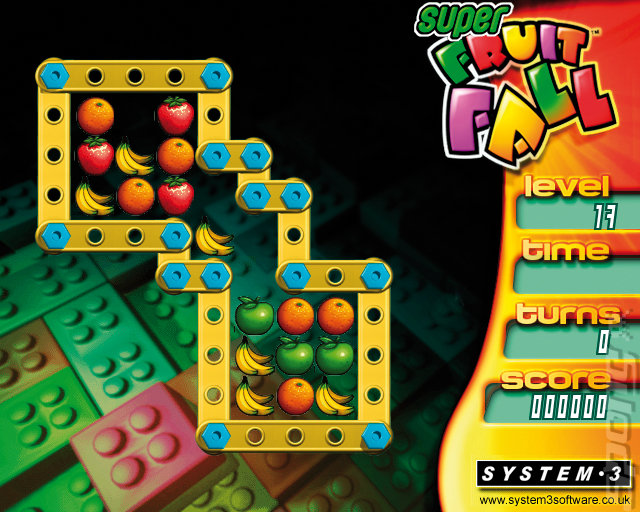 Super Fruitfall - Wii Screen