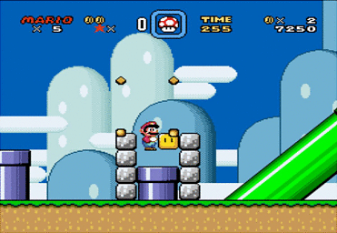 Super Mario World - SNES Screen