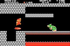 Super Mario Brothers - GBA Screen