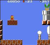 Super Mario Brothers - Game Boy Color Screen