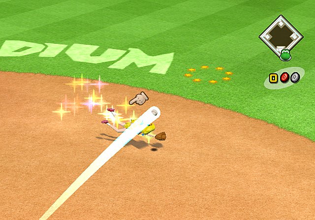 Mario Superstar Baseball - GameCube Screen