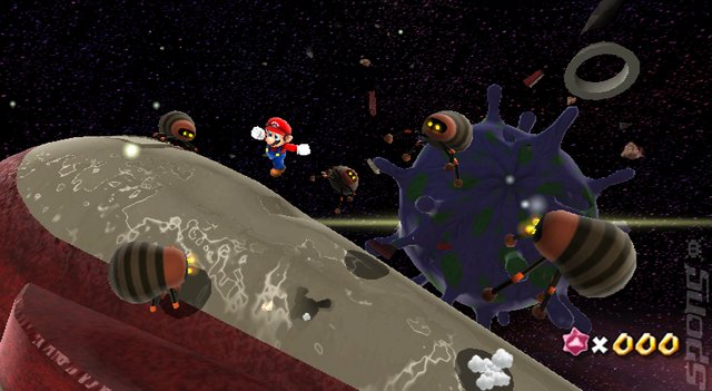 Super Mario Galaxy Website Goes Live - Screen Splurge News image