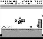 Super Mario Land - Game Boy Screen