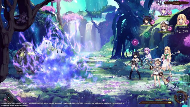 Super Neptunia RPG - PS4 Screen