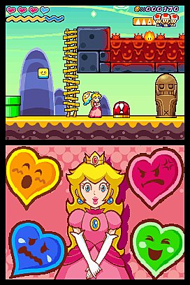 Super Princess Peach - DS/DSi Screen