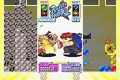 Super Puzzle Fighter 2 - GBA Screen