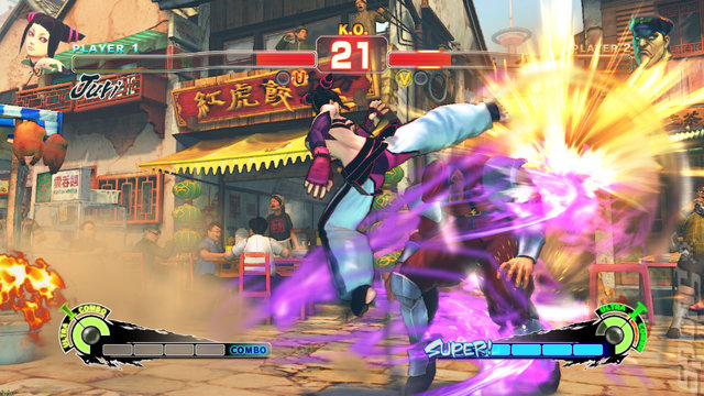 Super Street Fighter IV - Xbox 360 Screen