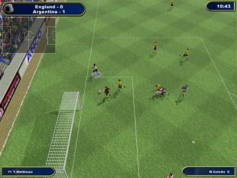 Sven Goran Eriksson's World Challenge - PC Screen