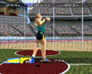 Sydney 2000 - PlayStation Screen