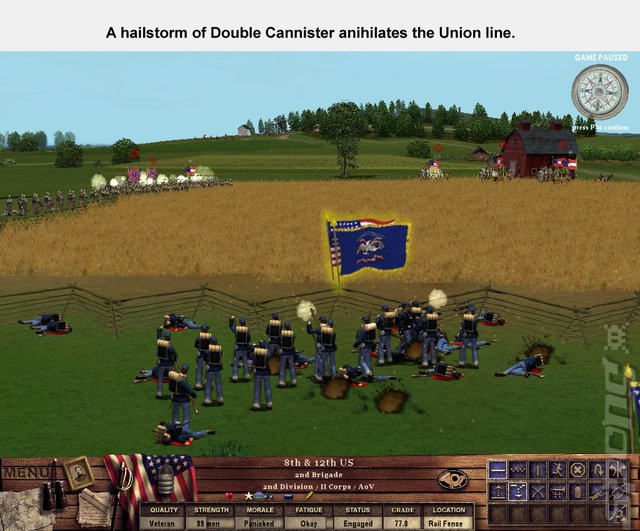 Take Command: 2nd Manassas - PC Screen