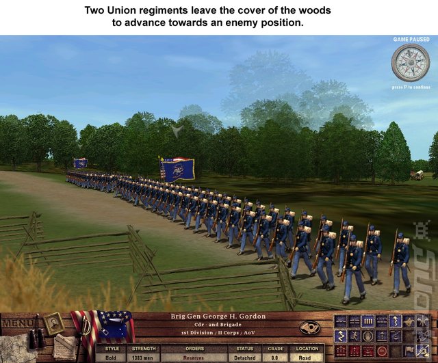 Take Command: 2nd Manassas - PC Screen