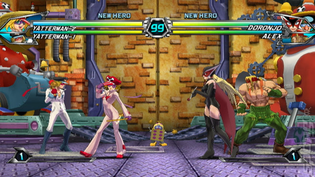 Tatsunoko vs Capcom: Ultimate All Stars - Wii Screen