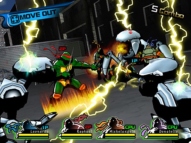 Teenage Mutant Ninja Turtles: Mutant Melee - Xbox Screen