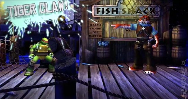 Teenage Mutant Ninja Turtles: Danger of the Ooze - Xbox 360 Screen