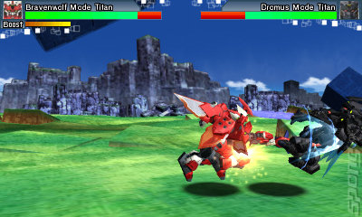 Tenkai Knights: Brave Battle - 3DS/2DS Screen