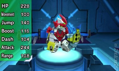 Tenkai Knights: Brave Battle - 3DS/2DS Screen