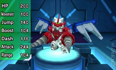 Tenkai Knights: Brave Battle - 3DS/2DS Screen