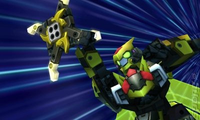 Tenkai Knights: Brave Battle - 3DS/2DS Screen