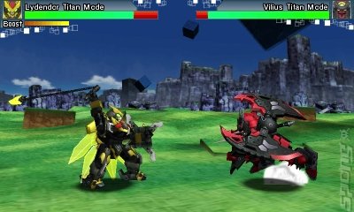 Tenkai Knights: Brave Battle - 3DS/2DS Screen