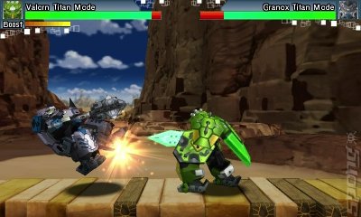 Tenkai Knights: Brave Battle - 3DS/2DS Screen