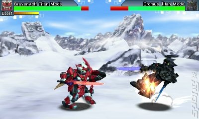 Tenkai Knights: Brave Battle - 3DS/2DS Screen