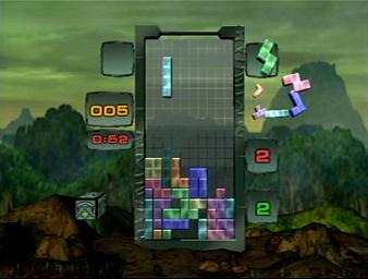 Tetris Worlds - GameCube Screen